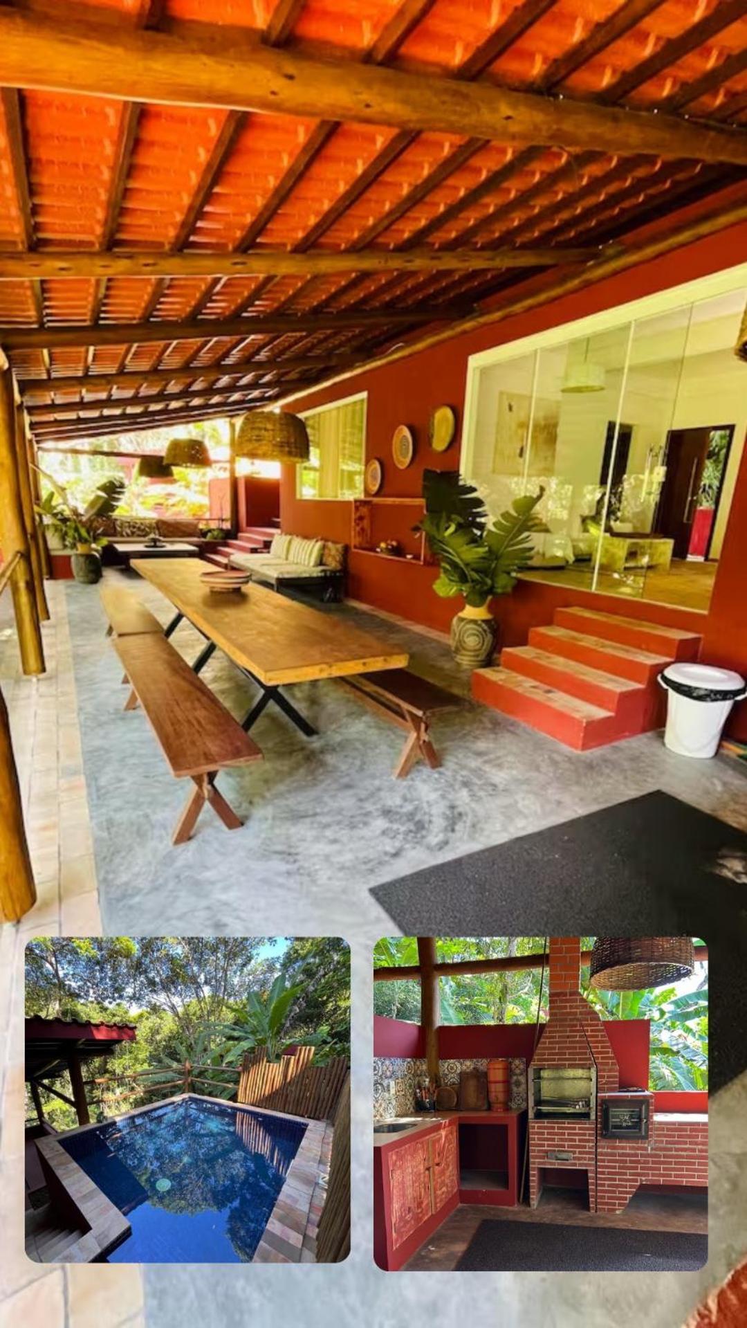 Jardim Botanico Casa Rossa Bungalows & Apartments 모로데상파울루 외부 사진